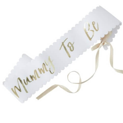 ‘Mummy To Be’ Baby Shower Sash